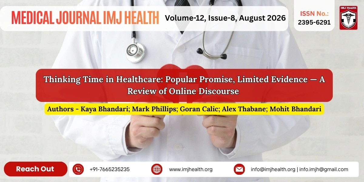 Thinking Time in Healthcare: Popular Promise, Limited Evidence — A Review of Online Discourse