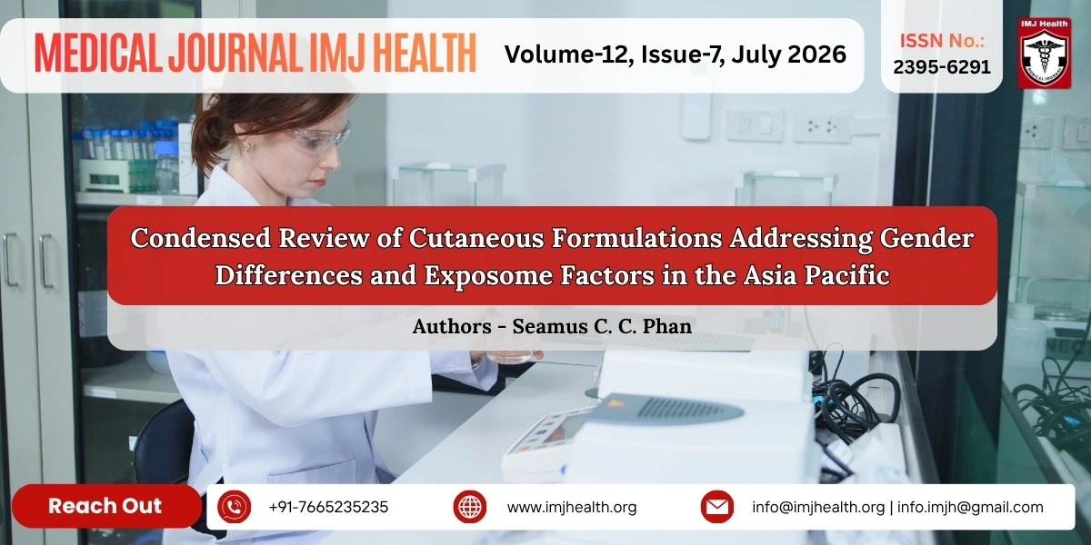 Condensed Review of Cutaneous Formulations Addressing Gender Differences and Exposome Factors in the Asia Pacific