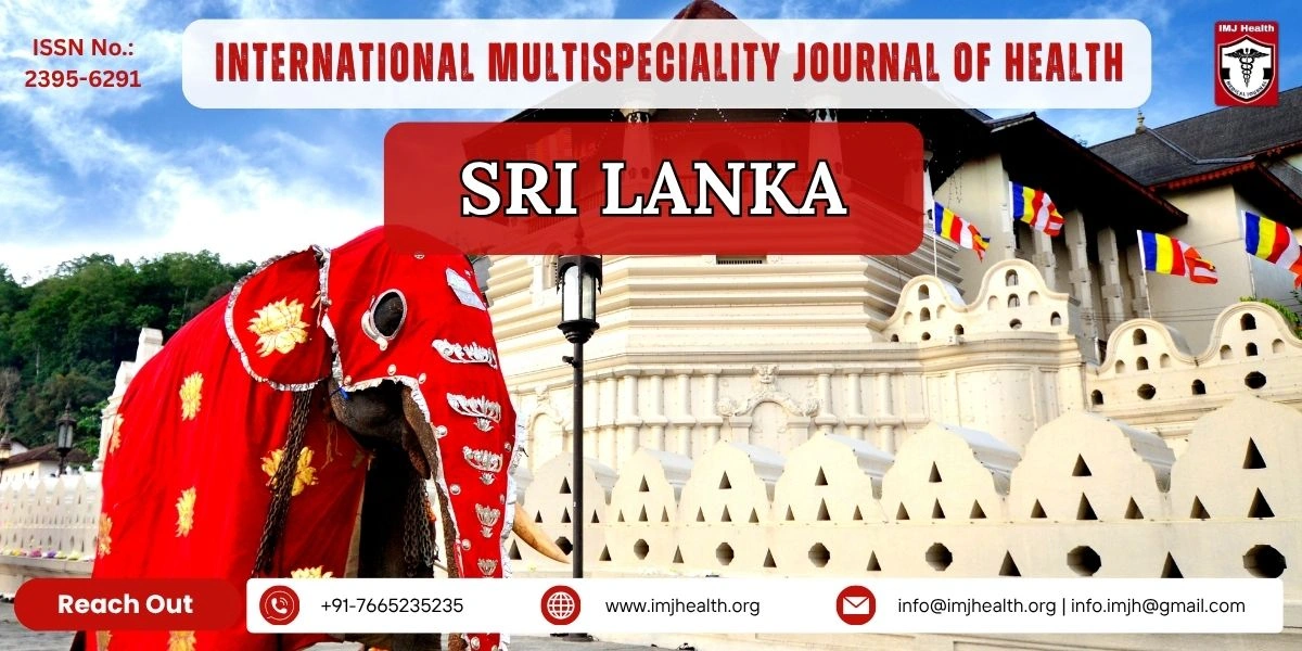 Medical Research Sri Lanka - Tropical Medicine and Pharmaceutical Sciences