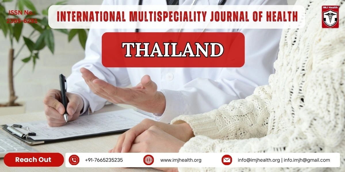 Medical Research Thailand - Tropical Medicine and Pharmaceutical Sciences