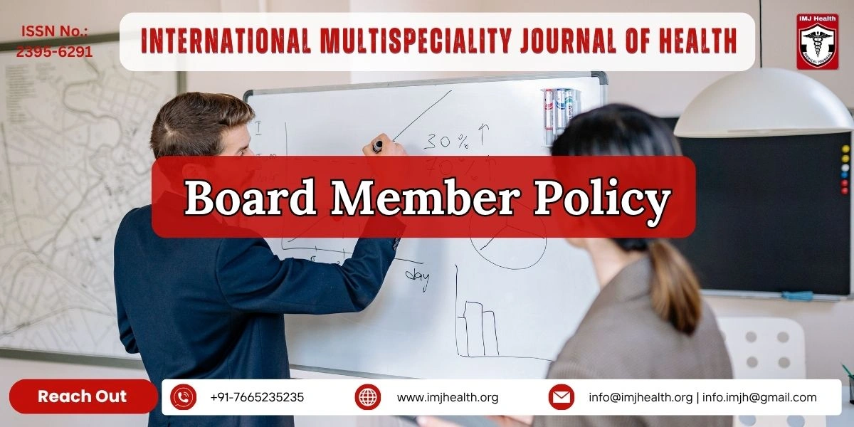Editorial Board Member Policy