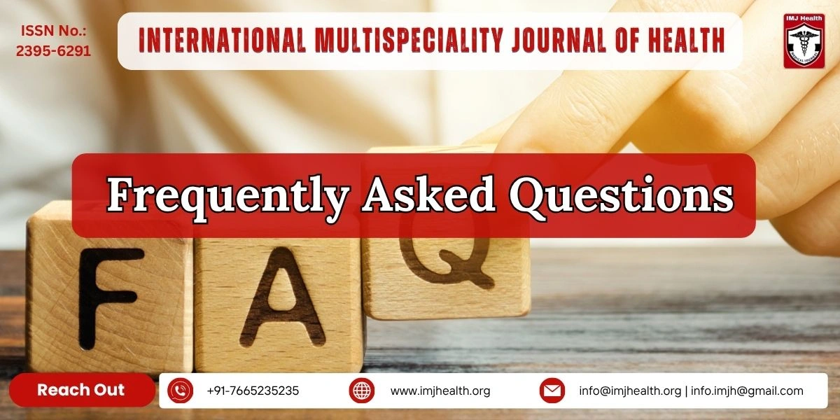 Frequently Asked Questions - Medical Journal IMJ Health