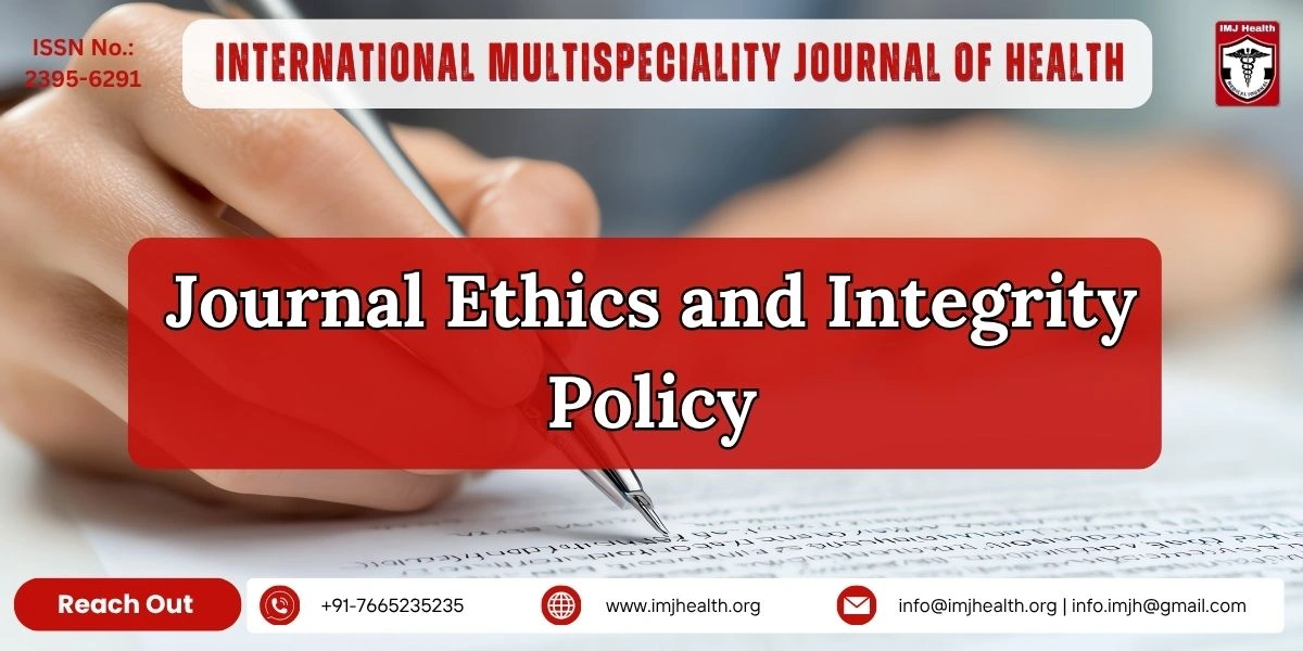 Journal Ethics and Integrity Policy