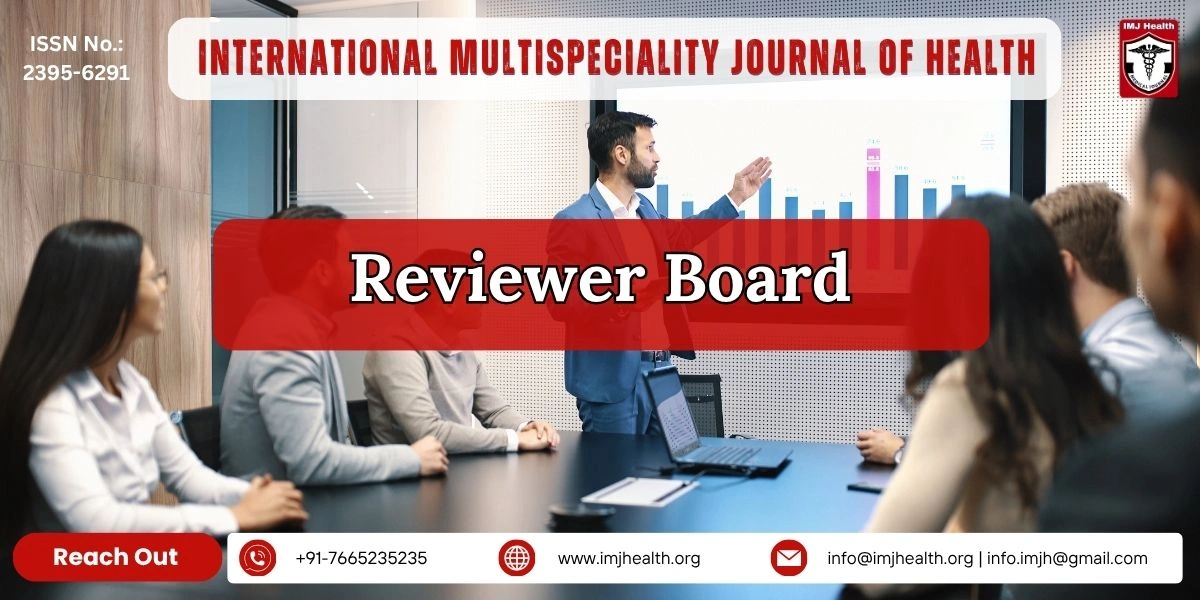 Reviewer Board – International Multispeciality Journal of Health