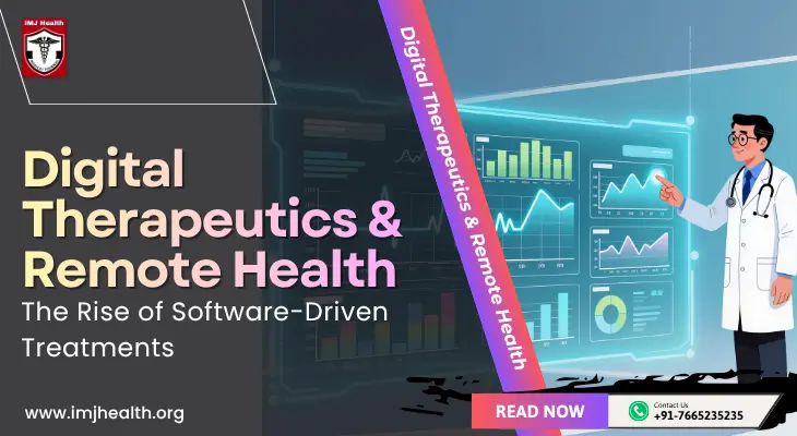 Digital Therapeutics and Remote Health: The Rise of Software-Driven Treatments